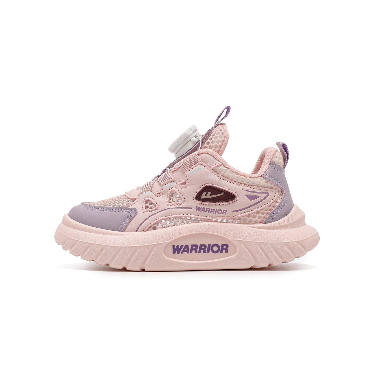 Детские противоскользящие легкие дышащие низкие кеды Kids' WARRIOR, розовый/фиолетовый
Детские противоскользящие легкие дышащие низкие кеды Kids' WARRIOR, розовый/фиолетовый