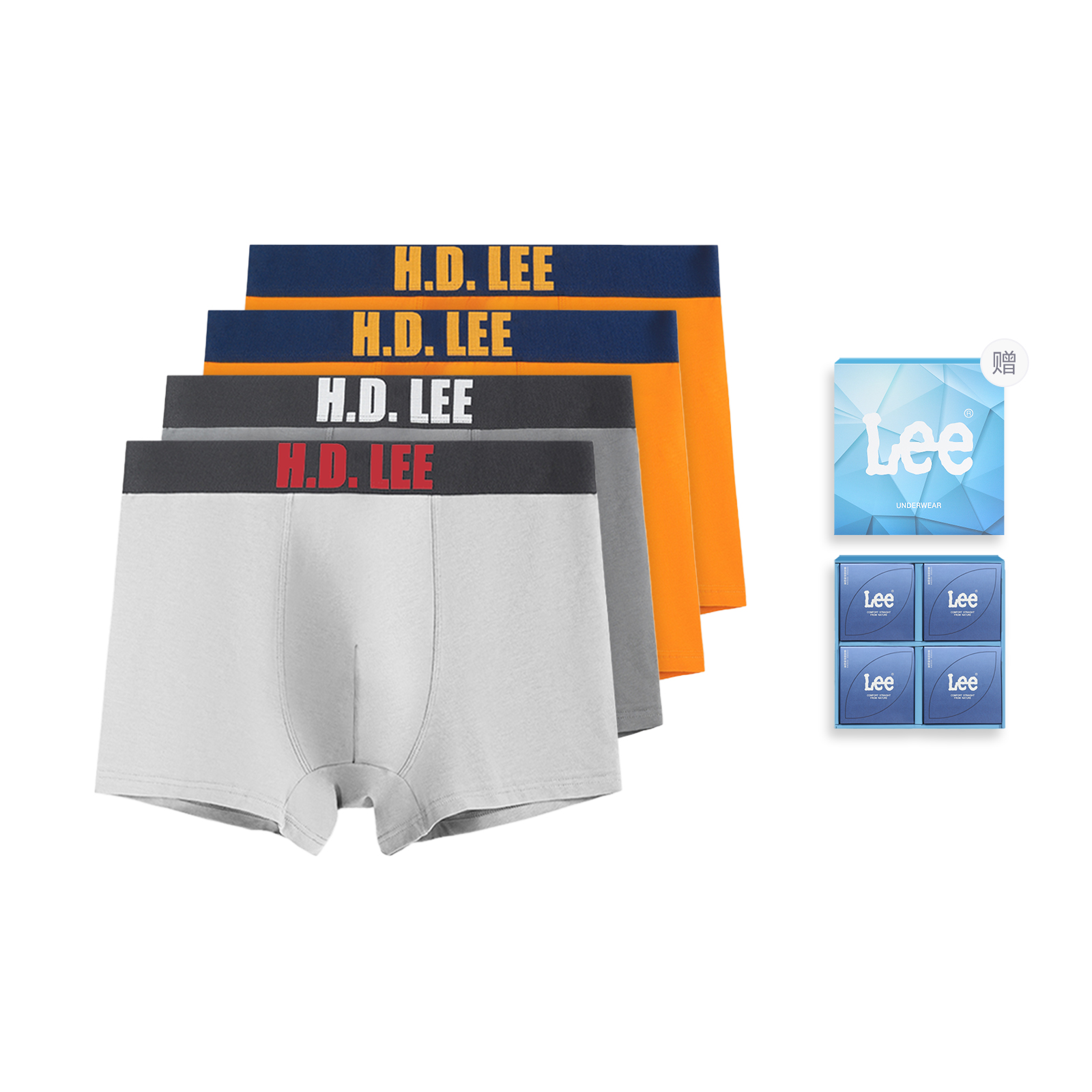 Lee Sunset 4.0 подарочный набор мужского белья 4 шт
Lee Sunset 4.0 подарочный набор мужского белья 4 шт