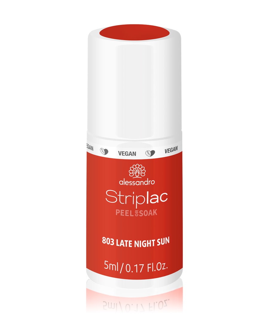 Гель-лак для ногтей Alessandro Striplac Peel or Soak, Nr. 803 - Late Night Sun, 5 ml
Гель-лак для ногтей Alessandro Striplac Peel or Soak, Nr. 803 - Late Night Sun, 5 ml