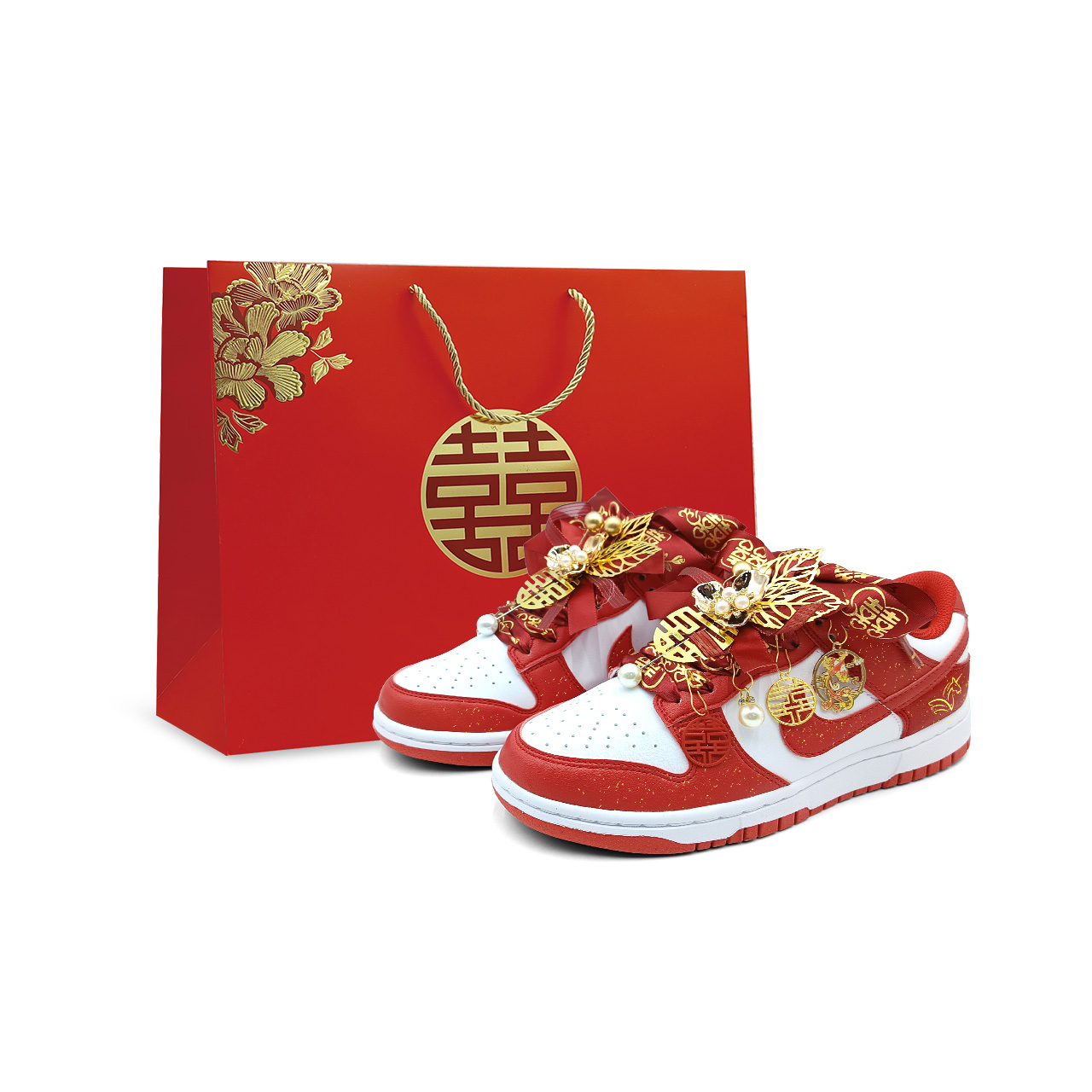 Nike Низкие скейтбордистские кроссовки Dunk, унисекс, красные, белый, золотые
Nike Низкие скейтбордистские кроссовки Dunk, унисекс, красные, белый, золотые