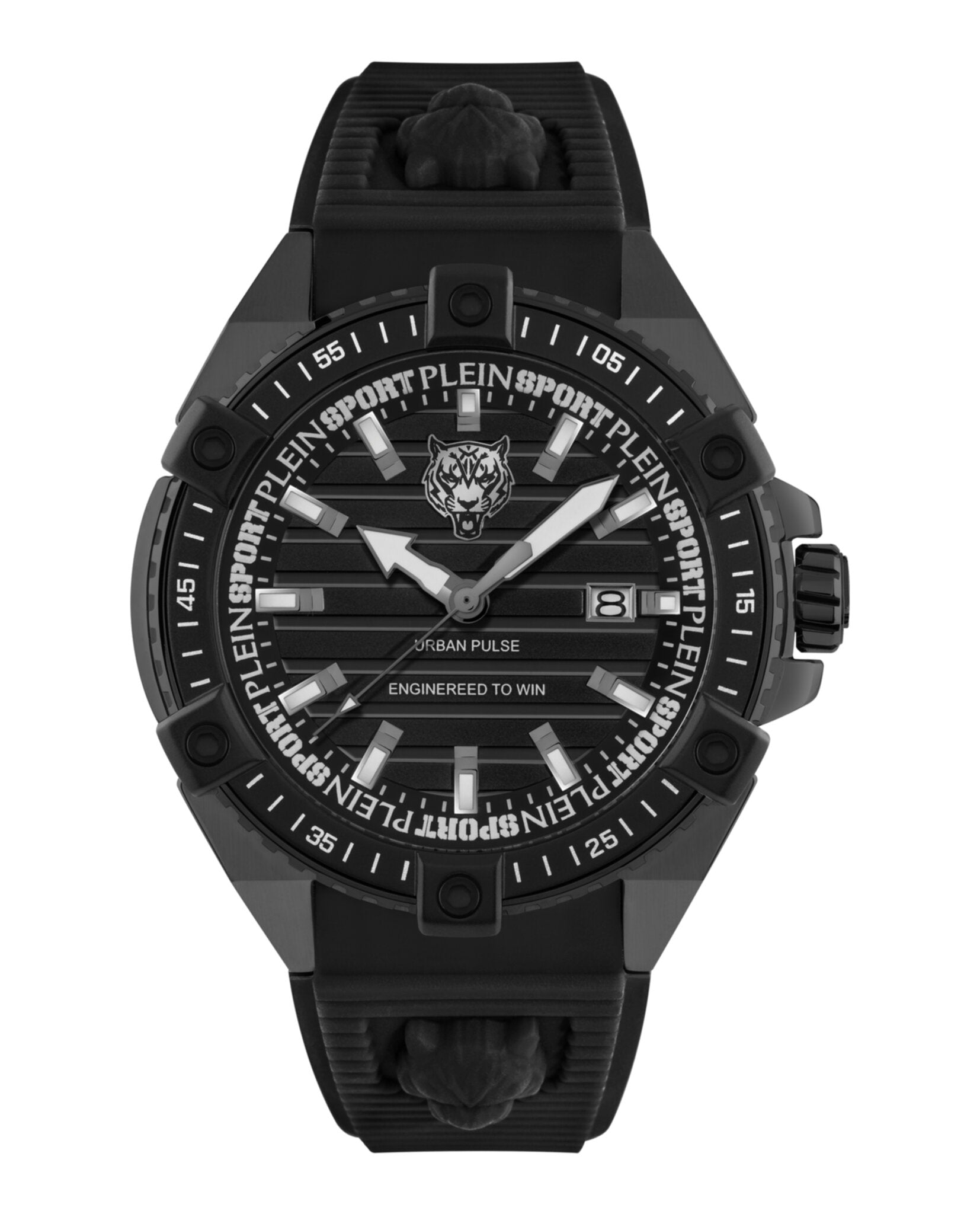 Часы из силикона Urban Pulse PLEIN SPORT, черный/черный/черный
Часы из силикона Urban Pulse PLEIN SPORT, черный/черный/черный