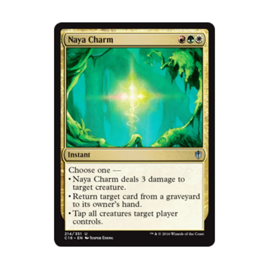 CCG Найя Чарм (U), MTG - Commander 2016
CCG Найя Чарм (U), MTG - Commander 2016