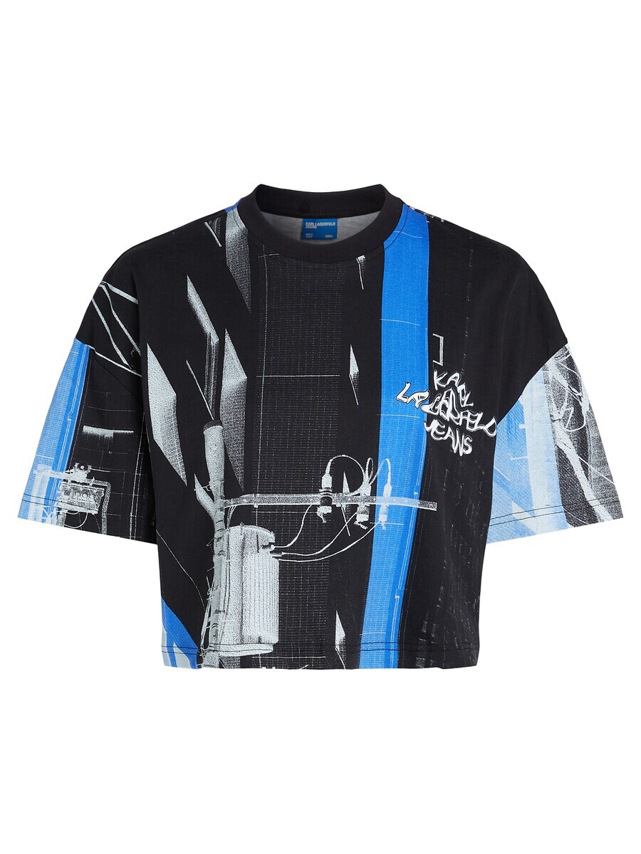 Футболка KARL LAGERFELD JEANS, черный 
Футболка KARL LAGERFELD JEANS, черный
