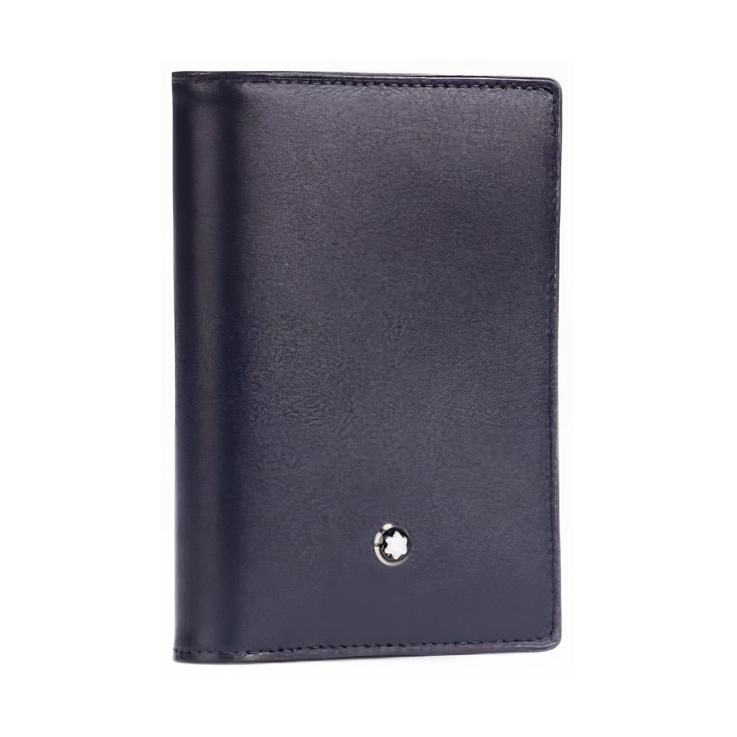 MONTBLANC Кожаный картхолдер мужской морской синий градиент
MONTBLANC Кожаный картхолдер мужской морской синий градиент