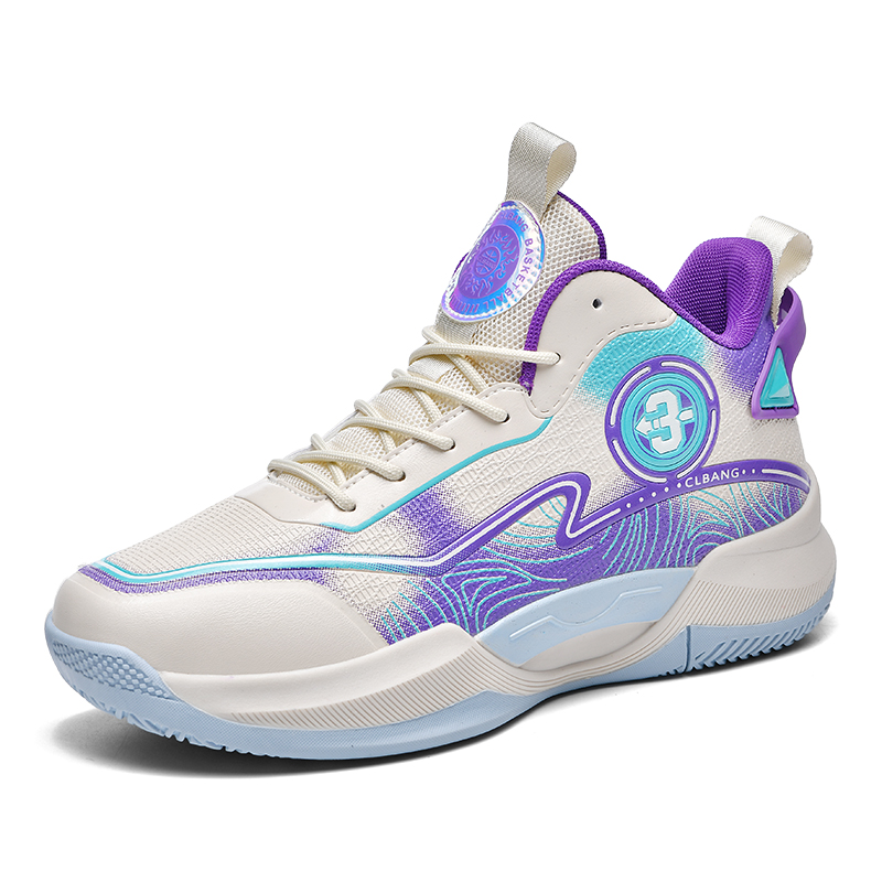 TONYBEAR Скользоустойчивые износостойкие баскетбольные кроссовки мидтоп Unisex бежево-фиолетовые, цвет Beige Purple
TONYBEAR Скользоустойчивые износостойкие баскетбольные кроссовки мидтоп Unisex бежево-фиолетовые, цвет Beige Purple