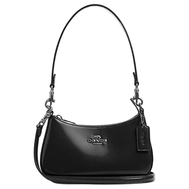 Сумка через плечо из телячьей кожи Teri малого размера для женщин черный COACH
Сумка через плечо из телячьей кожи Teri малого размера для женщин черный COACH