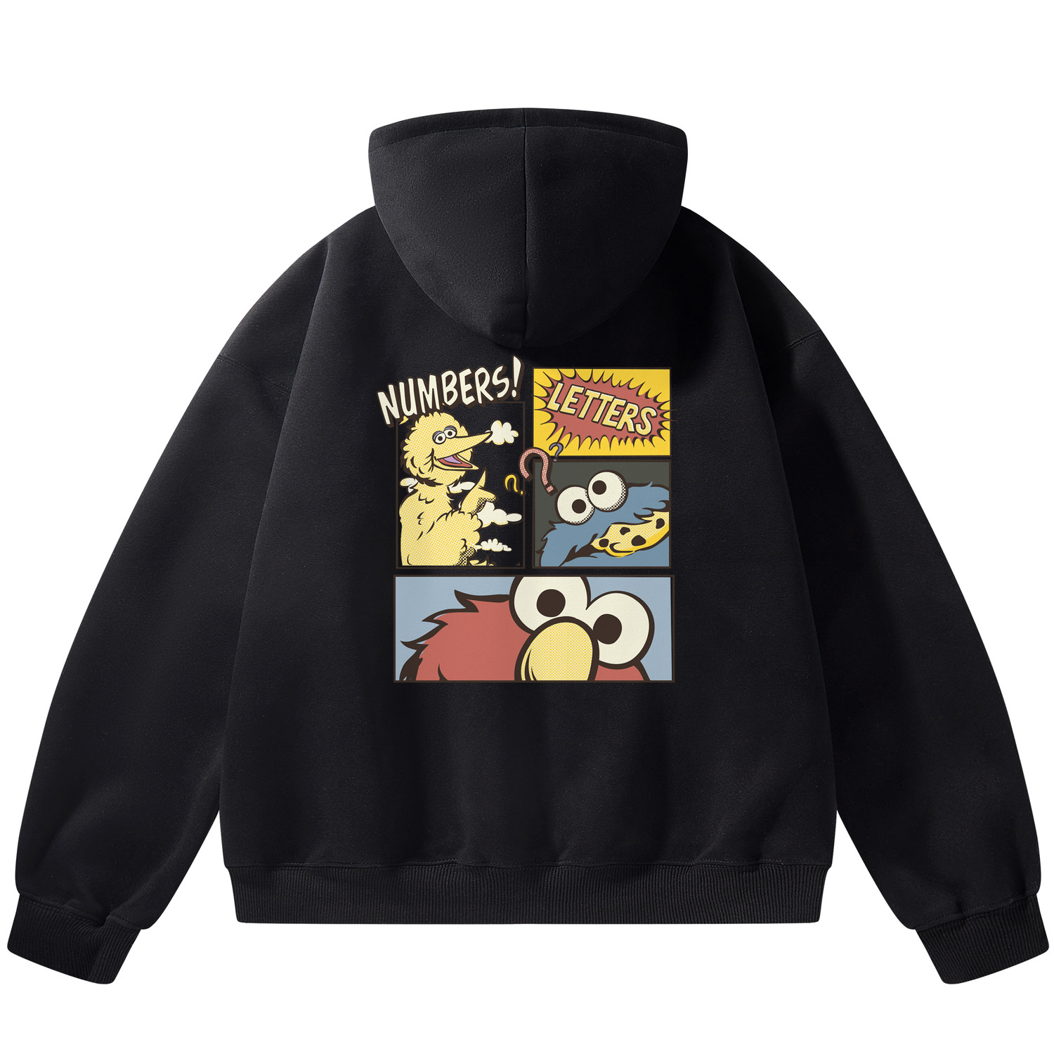 Унисекс свитшот SESAME STREET, черный
Унисекс свитшот SESAME STREET, черный