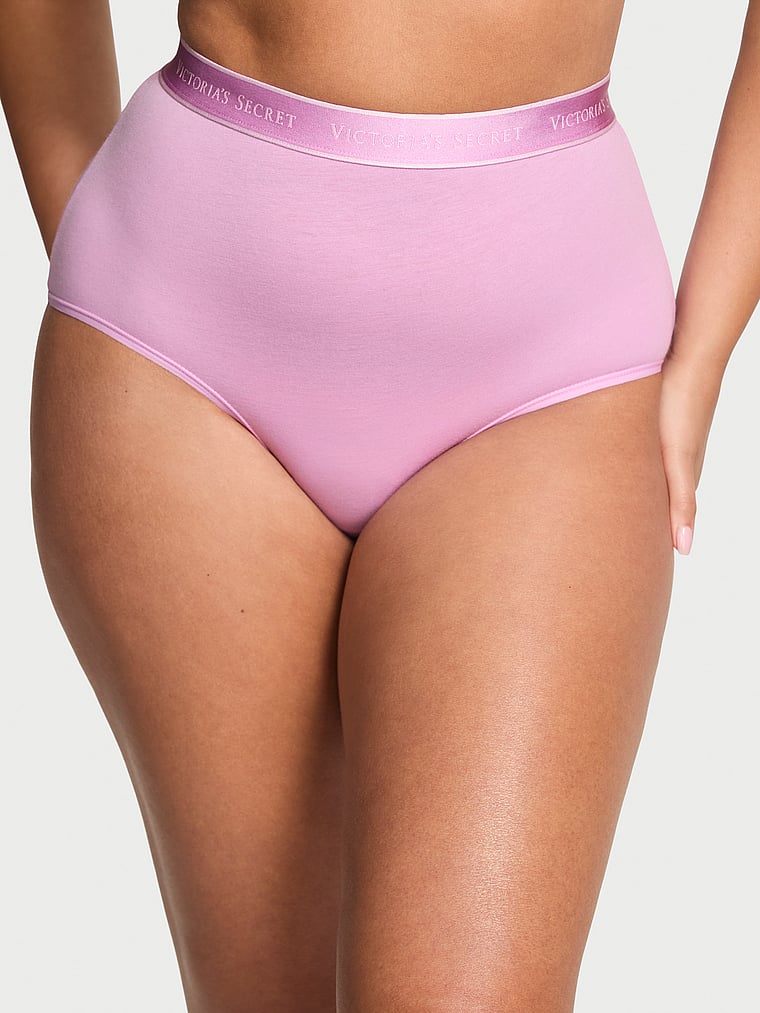 Современные хлопковые трусики-слипы с логотипом Cotton, cotton bikini pink
Современные хлопковые трусики-слипы с логотипом Cotton, cotton bikini pink