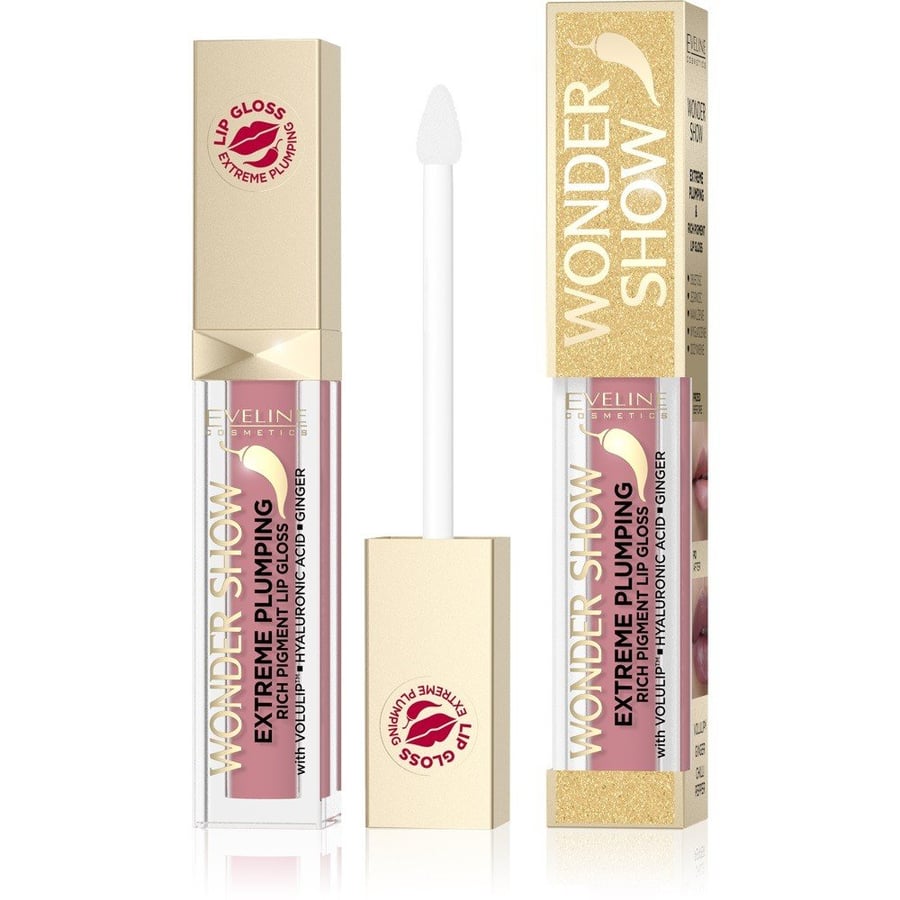 Eveline Cosmetics, Wonder Show Lip Gloss № 01 Candy 6,8 мл
Eveline Cosmetics, Wonder Show Lip Gloss № 01 Candy 6,8 мл