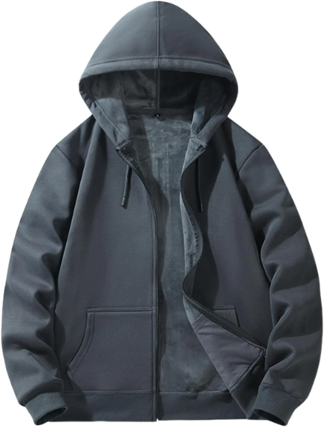 Мужская толстовка с капюшоном на молнии Sherpa Lined
Мужская толстовка с капюшоном на молнии Sherpa Lined