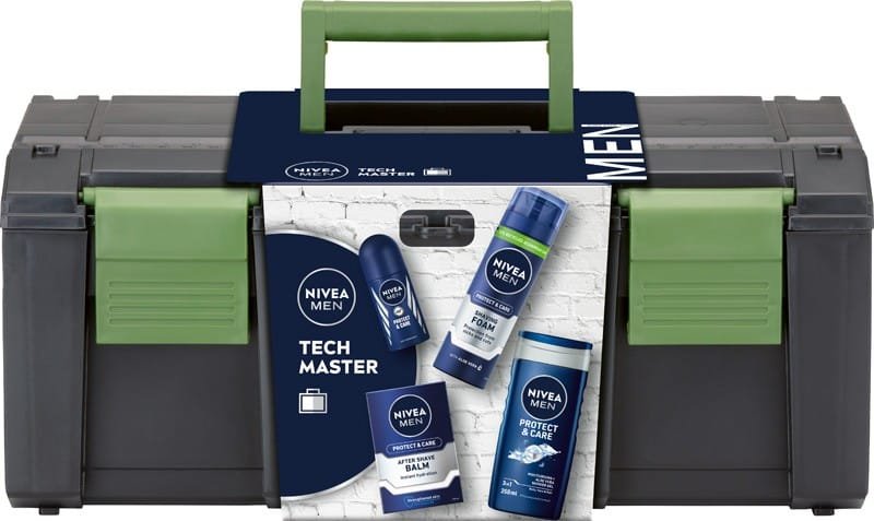NIVEA MEN Tech Master Set Шариковый антиперспирант, 50 мл + Гель для душа 3 в 1, 250 мл + Пена для бритья, 200 мл + Бальзам после бритья, 100 мл
NIVEA MEN Tech Master Set Шариковый антиперспирант, 50 мл + Гель для душа 3 в 1, 250 мл + Пена для бритья, 200 мл + Бальзам после бритья, 100 мл