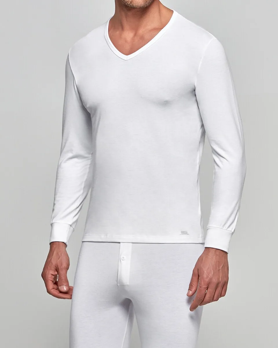 Мужская черная майка с длинным рукавом Impetus, белый
Мужская черная майка с длинным рукавом Impetus, белый