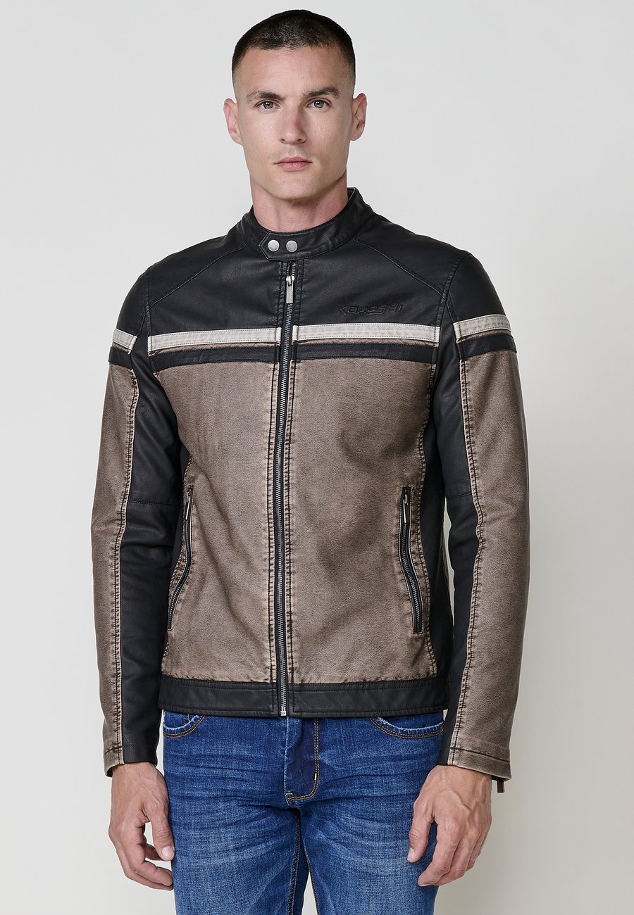 Куртка Koroshi Faux leather jacket, Marron/Brown/Brown
Куртка Koroshi Faux leather jacket, Marron/Brown/Brown