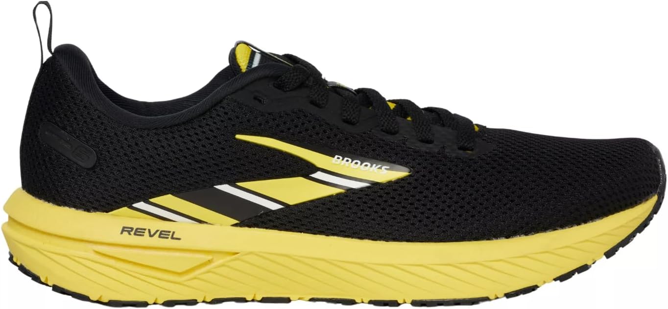 Мужские беговые кроссовки Brooks Revel 6 Neutral, белый/черный/желтый
Мужские беговые кроссовки Brooks Revel 6 Neutral, белый/черный/желтый