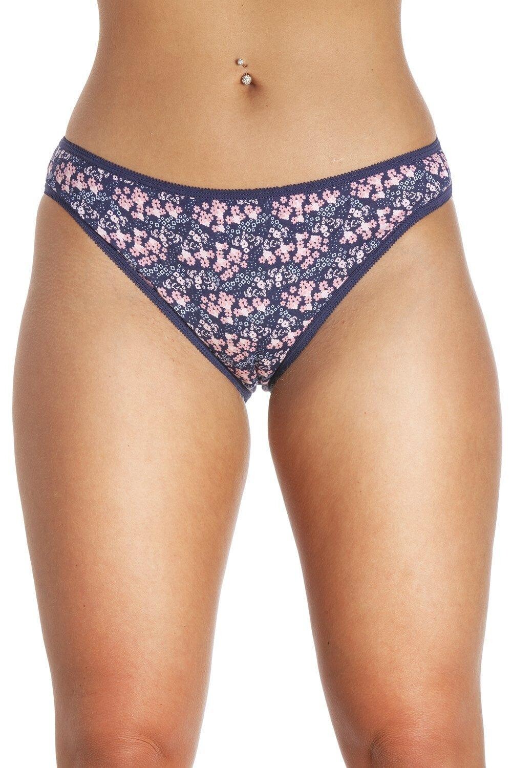 Набор из четырех трусов смешанного кроя высокой длины Camille, мультиколор 
Набор из четырех трусов смешанного кроя высокой длины Camille, мультиколор