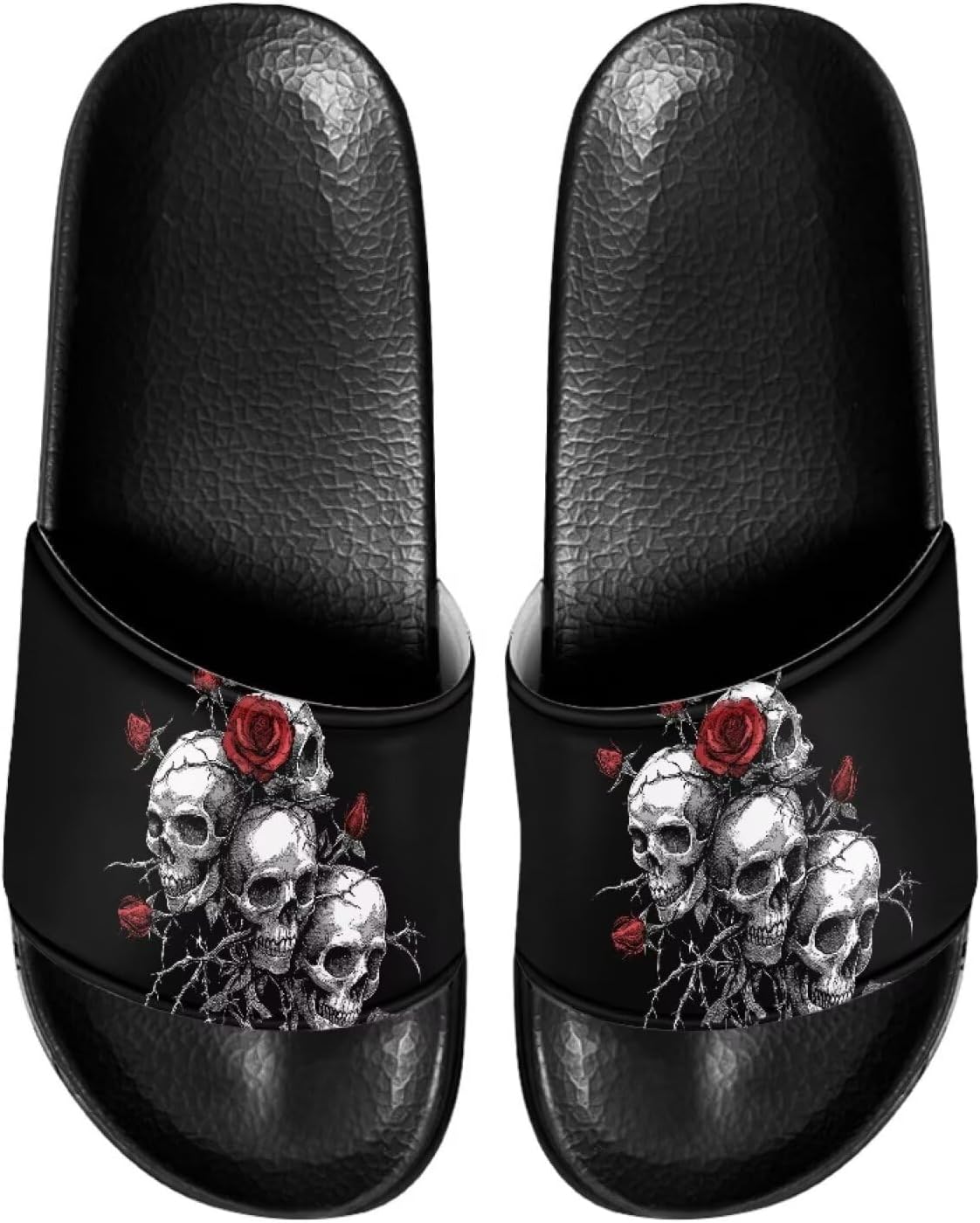 Унисекс тапочки Mumeson, домашняя обувь, летние нескользящие пляжные сандалии, легкие тапочки для дома и улицы, размеры США 5-11, Skull08
Унисекс тапочки Mumeson, домашняя обувь, летние нескользящие пляжные сандалии, легкие тапочки для дома и улицы, размеры США 5-11, Skull08
