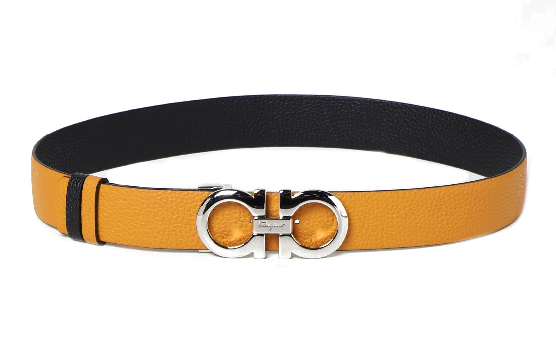 Ремень Gancini реверсивный Ferragamo, желтый/черный
Ремень Gancini реверсивный Ferragamo, желтый/черный