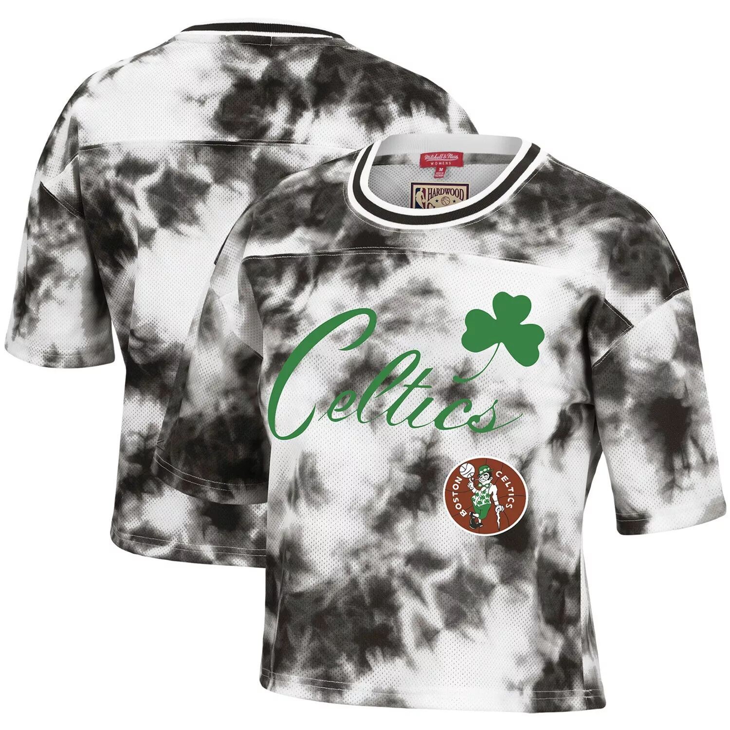 Женская черно-белая укороченная футболка Mitchell & Ness Boston Celtics Hardwood Classics с принтом тай-дай, Черный, Женская черно-белая укороченная футболка Mitchell & Ness Boston Celtics Hardwood Classics с принтом тай-дай
Женская черно-белая укороченная футболка Mitchell & Ness Boston Celtics Hardwood Classics с принтом тай-дай, Черный, Женская черно-белая укороченная футболка Mitchell & Ness Boston Celtics Hardwood Classics с принтом тай-дай