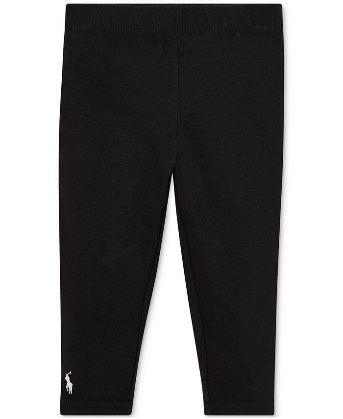 Леггинсы из эластичного хлопка для маленьких девочек Polo Ralph Lauren, черный
Леггинсы из эластичного хлопка для маленьких девочек Polo Ralph Lauren, черный