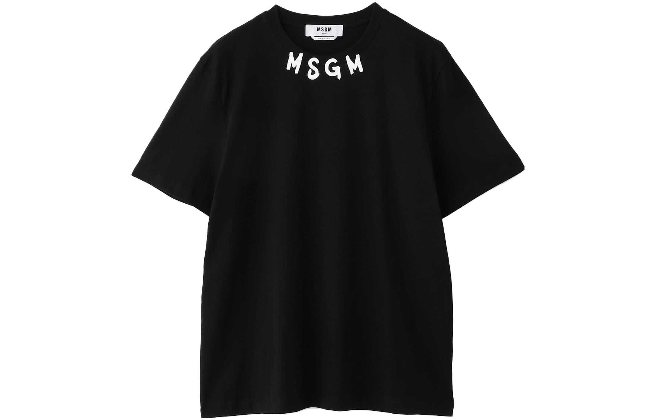 Футболка с принтом логотипа MSGM, черный
Футболка с принтом логотипа MSGM, черный