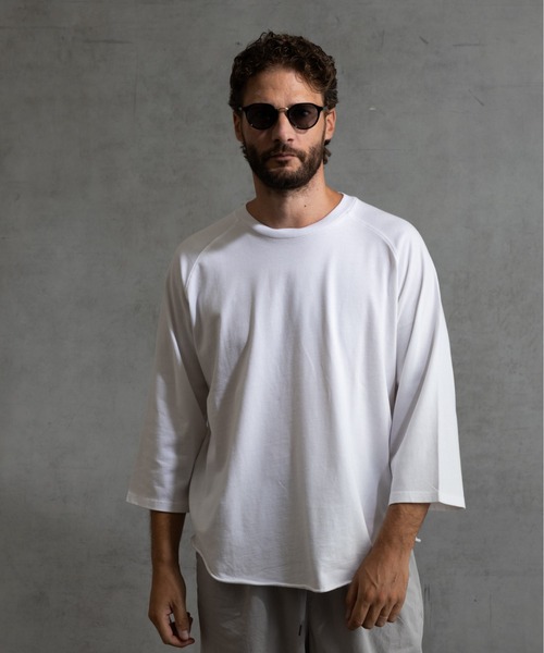 Футболка-реглан с рукавами 3/4, обожженная газом Paradigm, белый
Футболка-реглан с рукавами 3/4, обожженная газом Paradigm, белый