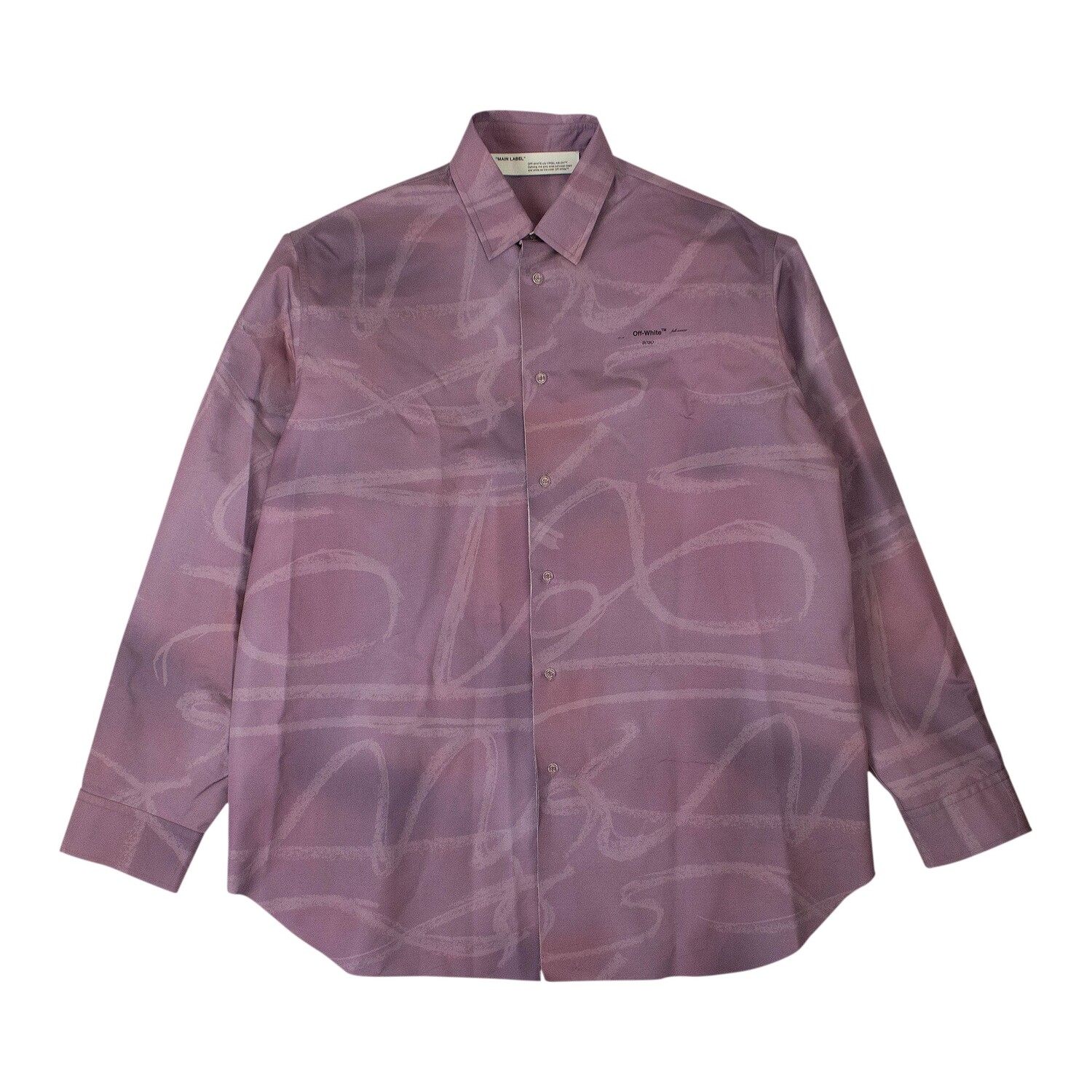 Off-White Рубашка на жестких пуговицах Фиолетовый
Off-White Рубашка на жестких пуговицах Фиолетовый