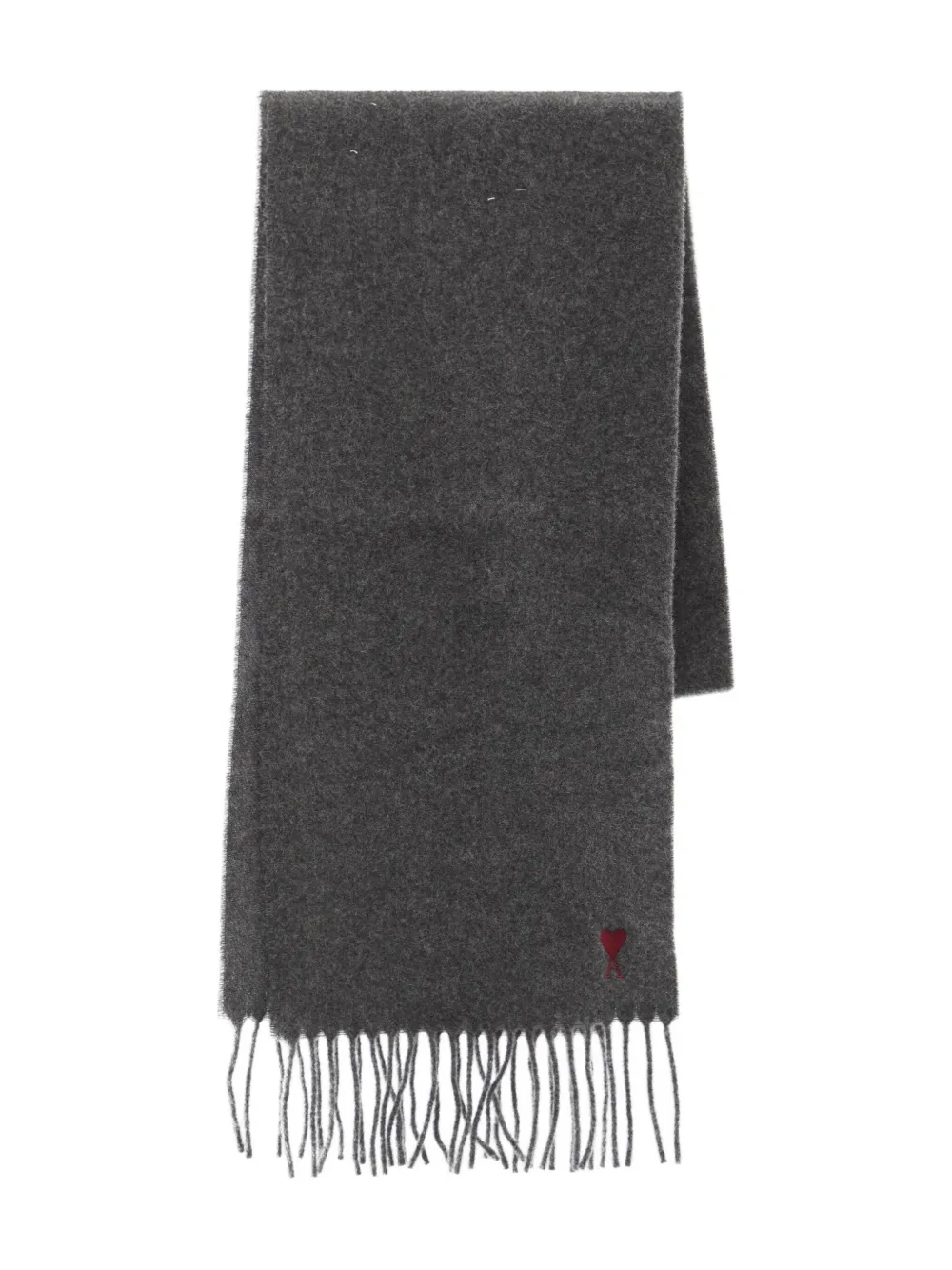 Шарф с бахромой и вышивкой Ami de Coeur Ami Paris, серый
Шарф с бахромой и вышивкой Ami de Coeur Ami Paris, серый