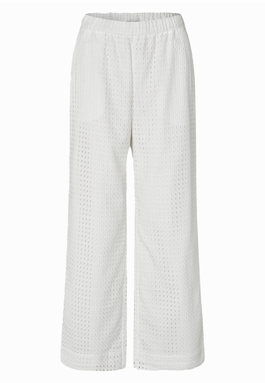 Брюки свободного кроя SECOND FEMALE Villa, белый 
Брюки свободного кроя SECOND FEMALE Villa, белый