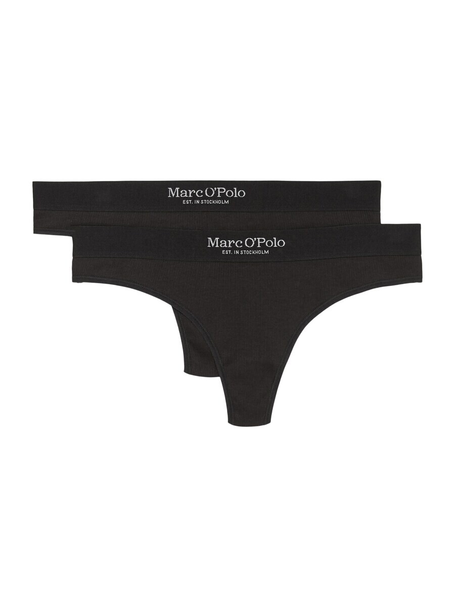 Стринги Marc O'Polo Thong Iconic Rib, черный
Стринги Marc O'Polo Thong Iconic Rib, черный