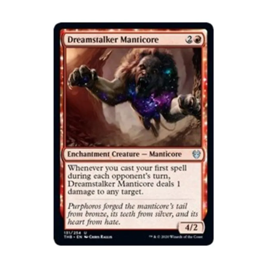 CCG Ловушка снов Мантикора (U), MTG - Theros Beyond Death
CCG Ловушка снов Мантикора (U), MTG - Theros Beyond Death