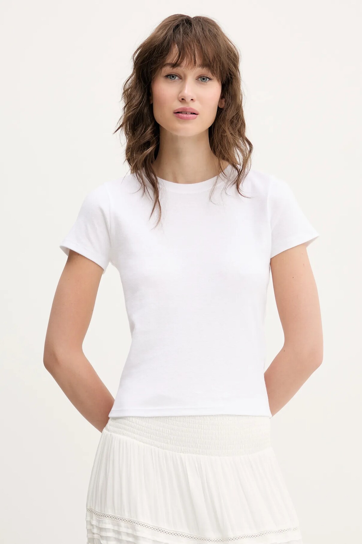 Футболка из хлопка Hollister Co., белый
Футболка из хлопка Hollister Co., белый