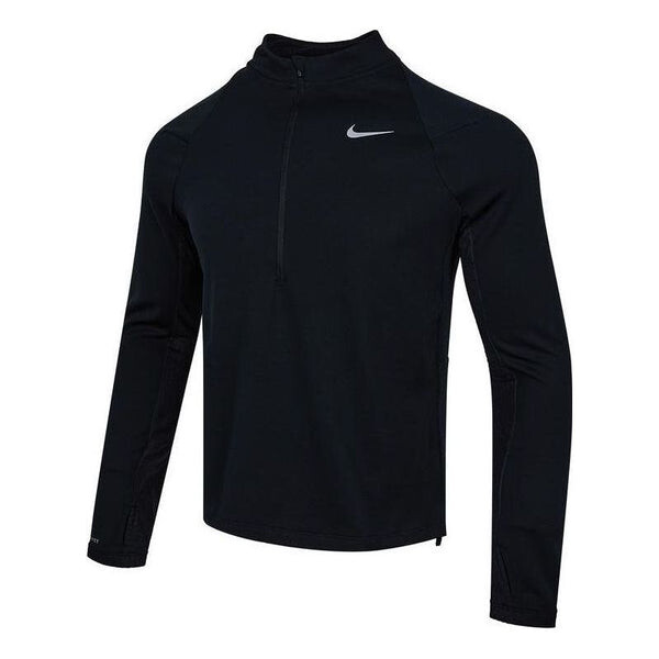 Футболка Nike Therma Fit Run Division Element Half Zip Running Top 'Black', черный
Футболка Nike Therma Fit Run Division Element Half Zip Running Top 'Black', черный