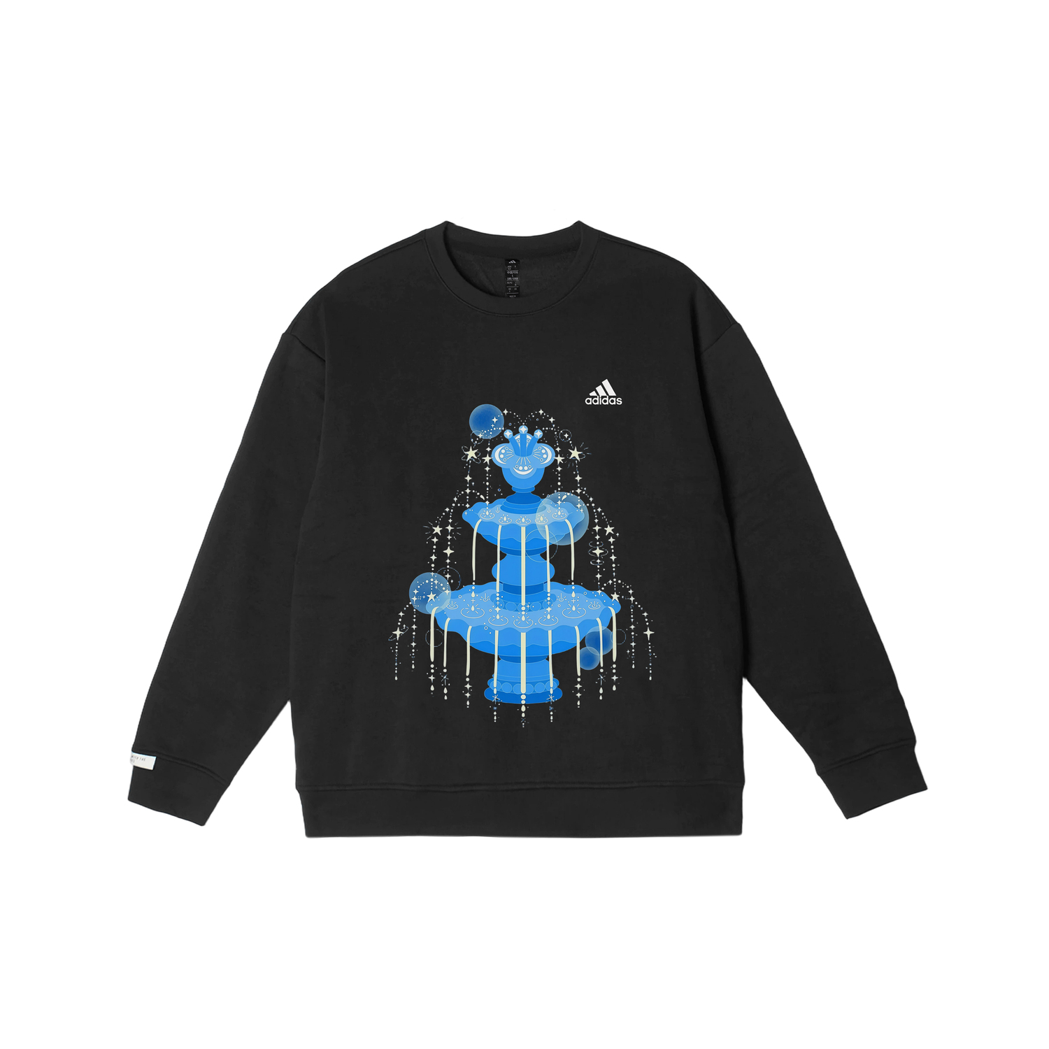 Adidas Толстовка LABEL унисекс, черная
Adidas Толстовка LABEL унисекс, черная