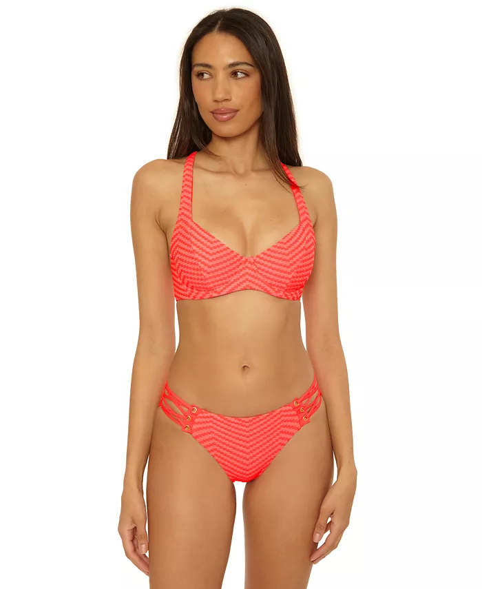 Женский бикини-топ на косточках и плавки-хипстеры Connect Becca, красный
Женский бикини-топ на косточках и плавки-хипстеры Connect Becca, красный