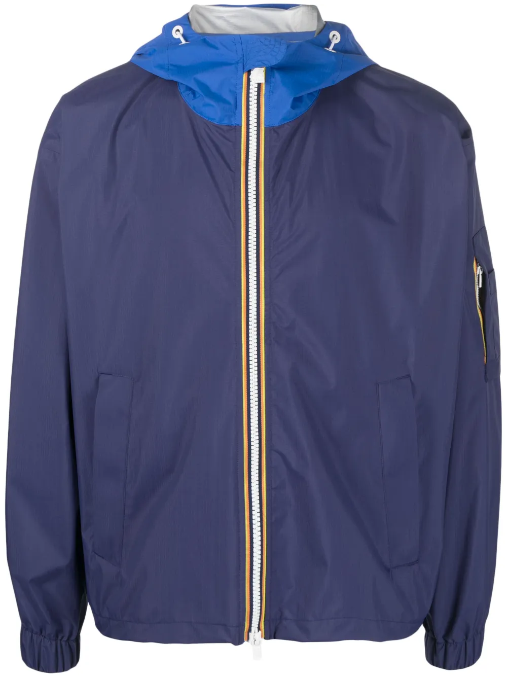 Куртка на молнии с кулиской K-Way R&D, синий
Куртка на молнии с кулиской K-Way R&D, синий