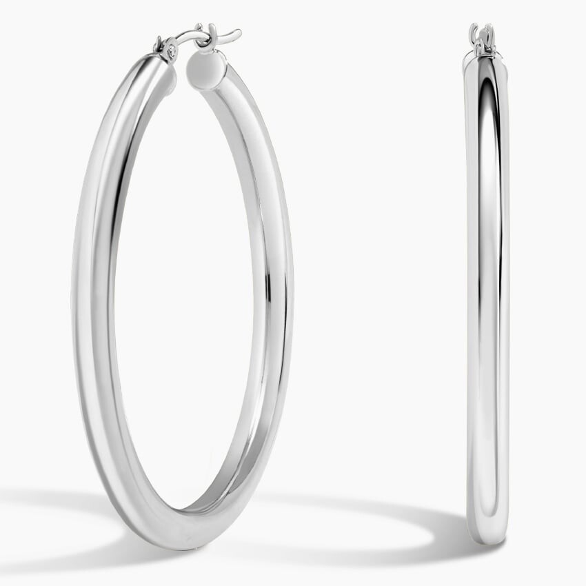 3 мм средние идеальные серьги-кольца Brilliant Earth
3 мм средние идеальные серьги-кольца Brilliant Earth