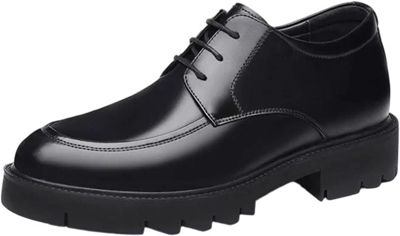 Кожаные туфли для мужчин с увеличением роста, для межсезонья, с полой дышащей конструкцией, деловые, формальные, комфортные Generic, 8cm Height
Кожаные туфли для мужчин с увеличением роста, для межсезонья, с полой дышащей конструкцией, деловые, формальные, комфортные Generic, 8cm Height