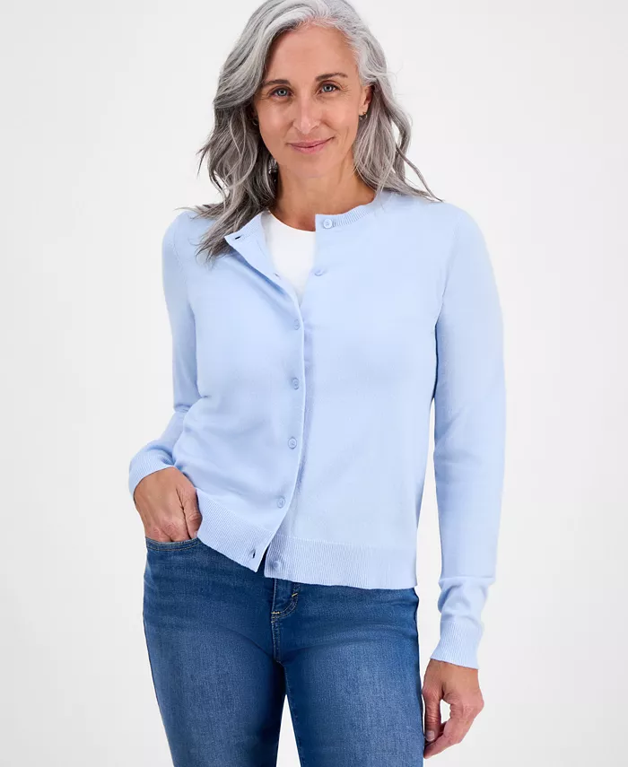 Кардиган Petite Crewneck Style & Co, синий
Кардиган Petite Crewneck Style & Co, синий