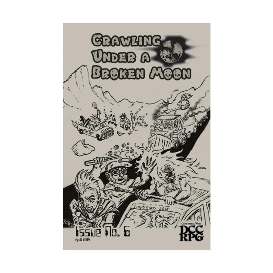 Журнал #6 "Petrol Head Class, What's Under the Hood, D100 Stuff Found on Apocalyptic Roadways", Crawling Under a Broken Moon Fanzine
Журнал #6 "Petrol Head Class, What's Under the Hood, D100 Stuff Found on Apocalyptic Roadways", Crawling Under a Broken Moon Fanzine