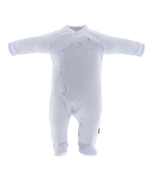 Длинная пижама для мальчика с вышивкой в виде замка Cambrass, светло-синий
Длинная пижама для мальчика с вышивкой в виде замка Cambrass, светло-синий