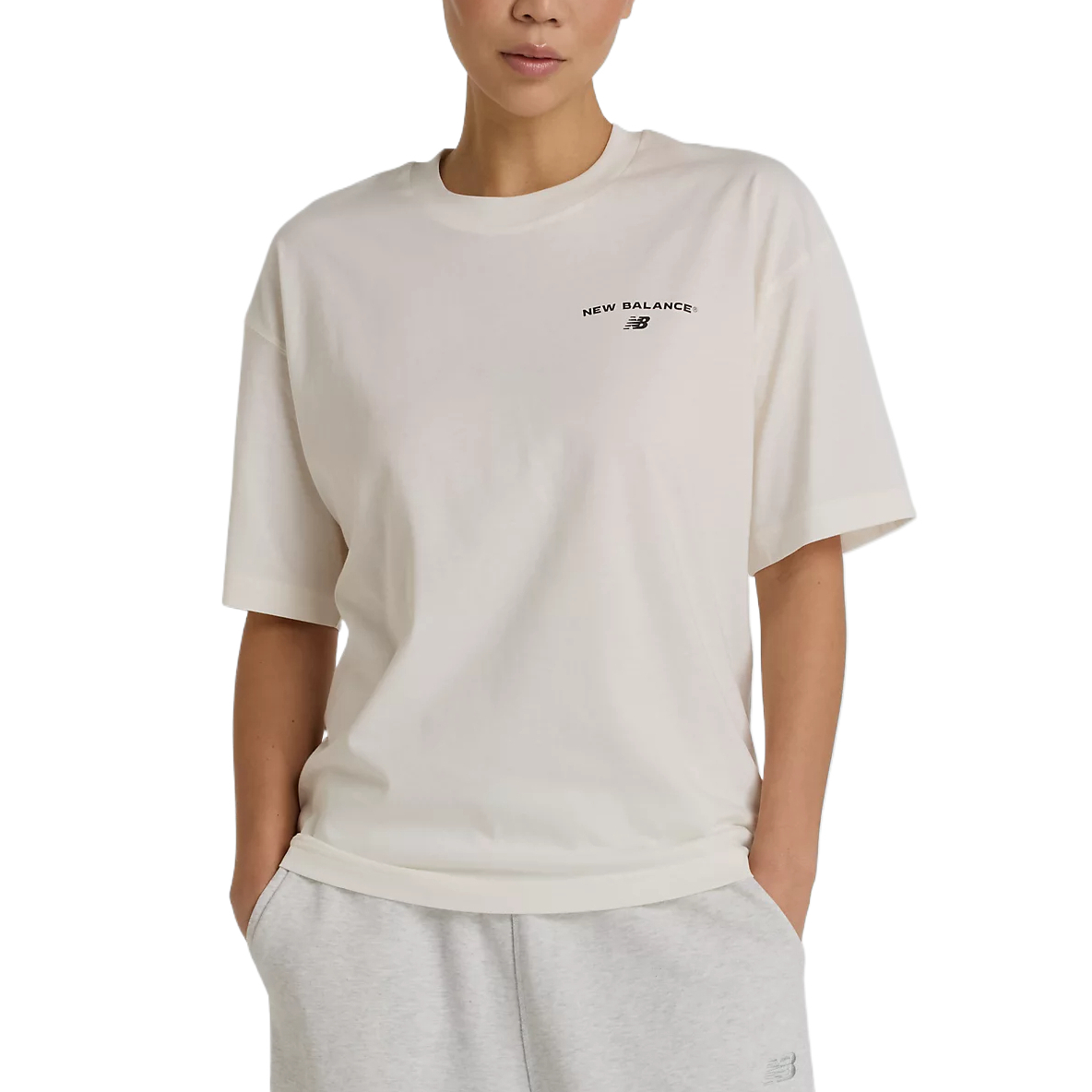 Обычная футболка женская New Balance, Sea Salt
Обычная футболка женская New Balance, Sea Salt