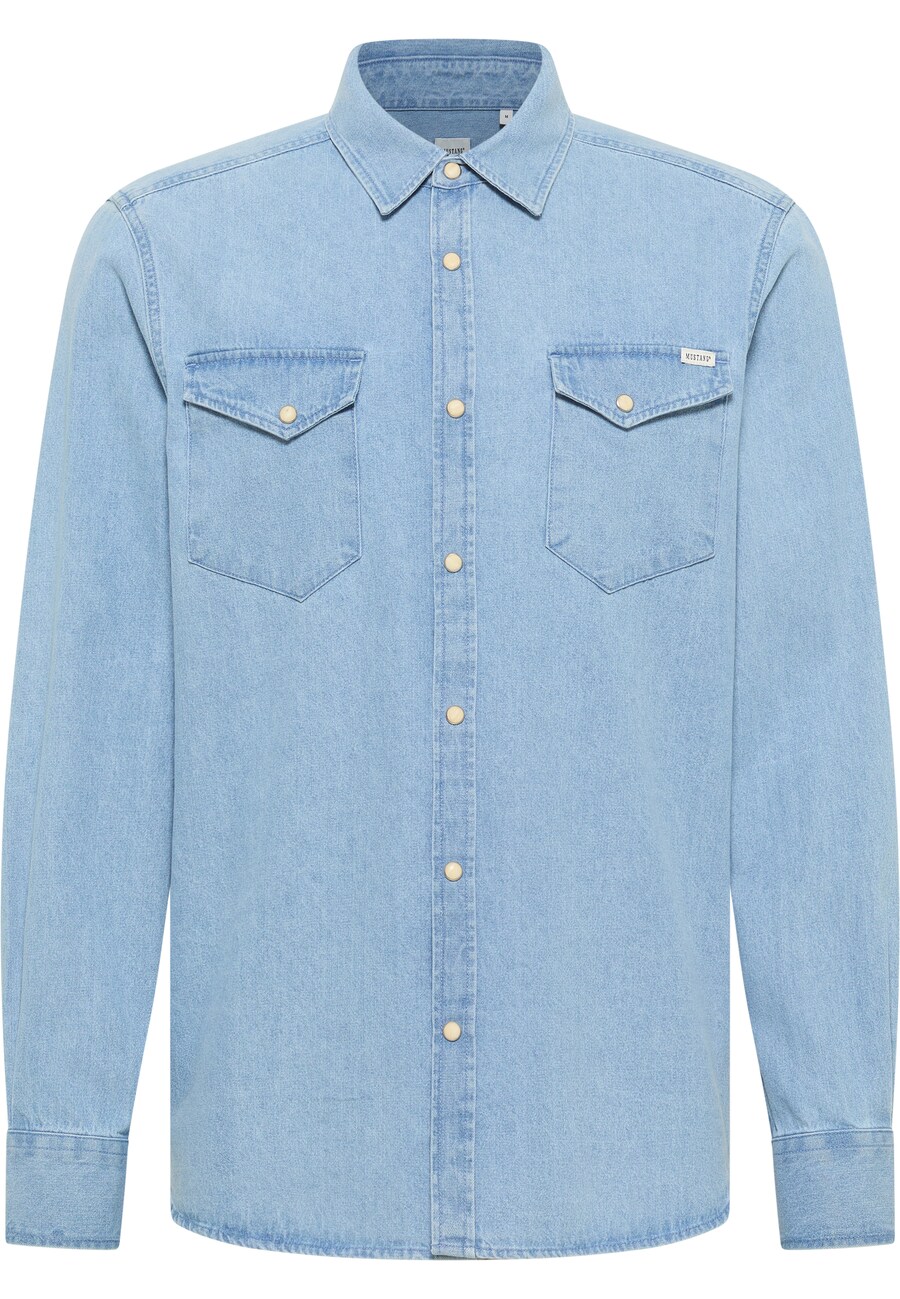 Рубашка на пуговицах Comfort fit MUSTANG Duver, Light blue
Рубашка на пуговицах Comfort fit MUSTANG Duver, Light blue