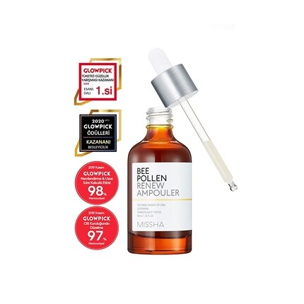 Missha Bee Pollen Обновляющая ампула для укрепления энергии кожи 40 мл
Missha Bee Pollen Обновляющая ампула для укрепления энергии кожи 40 мл