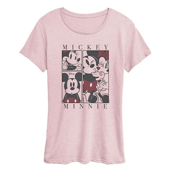 Футболка женская Mickey & Minnie Mouse grid graphic Disney, Heather Pink
Футболка женская Mickey & Minnie Mouse grid graphic Disney, Heather Pink