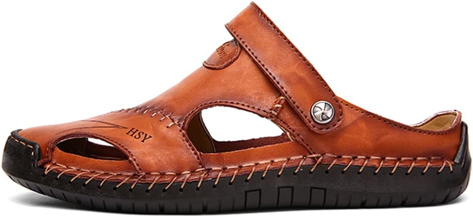 Мужские сандалии с закрытым носком из кожи, водонепроницаемые, для повседневной носки, походов на открытом воздухе, сандалии-тапочки для рыбалки (черные, размер 48) Fgdseeekjufhh
Мужские сандалии с закрытым носком из кожи, водонепроницаемые, для повседневной носки, походов на открытом воздухе, сандалии-тапочки для рыбалки (черные, размер 48) Fgdseeekjufhh