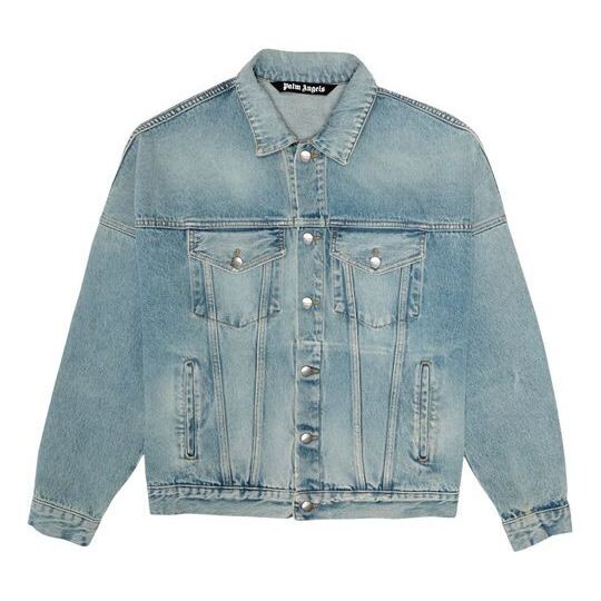 Куртка logo over button-up denim jacket 'light blue' Palm Angels, синий
Куртка logo over button-up denim jacket 'light blue' Palm Angels, синий
