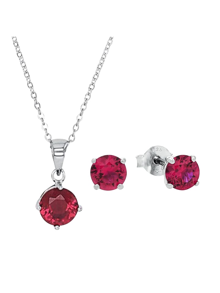 Amor Колье Set Silber 925, rhodiniert in Pink
Amor Колье Set Silber 925, rhodiniert in Pink