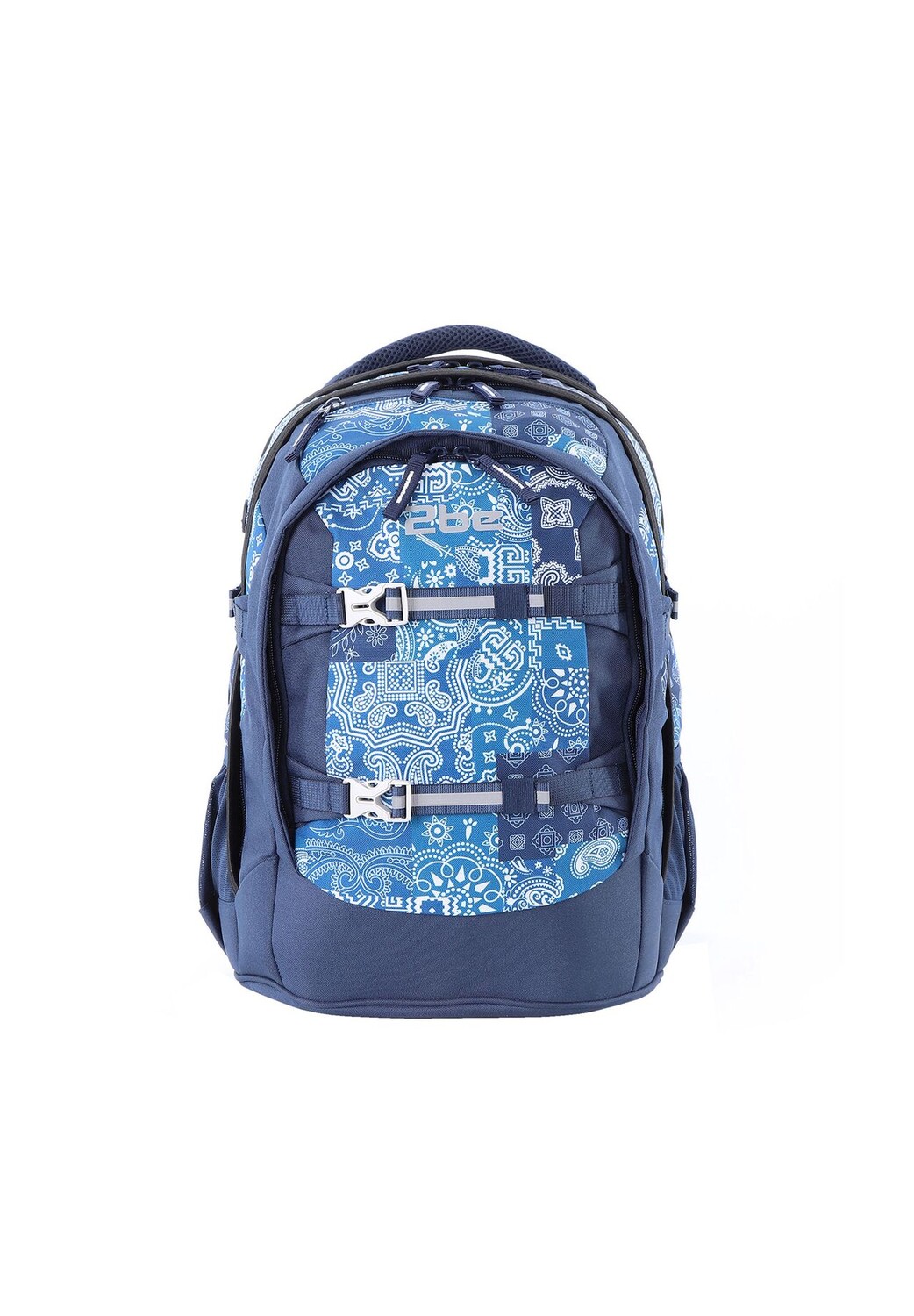 Школьный рюкзак со светоотражающими элементами 2be, синий
Школьный рюкзак со светоотражающими элементами 2be, синий