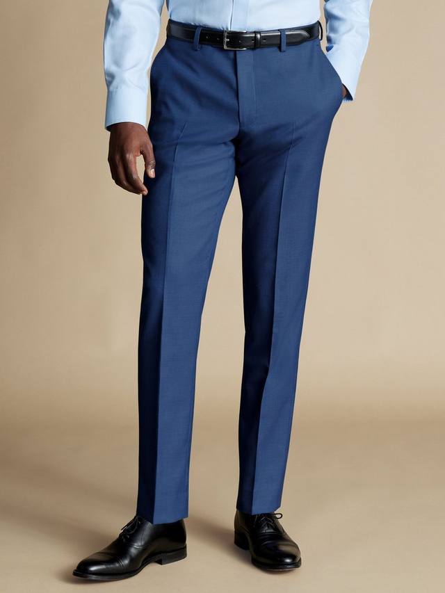 Брюки Slim Fit из ткани sharkskin Charles Tyrwhitt
Брюки Slim Fit из ткани sharkskin Charles Tyrwhitt