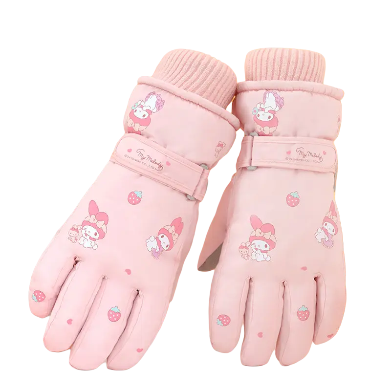 Перчатки из полиэфирного волокна и искусственной кожи для детей Sanrio, розовый my melody
Перчатки из полиэфирного волокна и искусственной кожи для детей Sanrio, розовый my melody